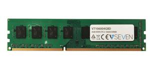 V7 V7106004GBD geheugenmodule 4 GB 1 x 4 GB DDR3 1333 MHz