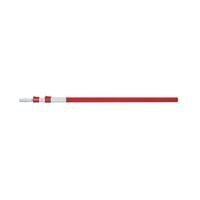 ARS Telescoopsteel EXP-4.5 184-456cm, rood/grijs