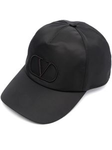 Valentino Garavani casquette à logo brodé - Noir