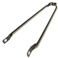 Spatbordstang Staal 28 Inch Zwart