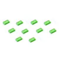 Smartkeeper MUL04P1GN Micro-USB-B-poortslot Set van 10 stuks Groen Zonder sleutel
