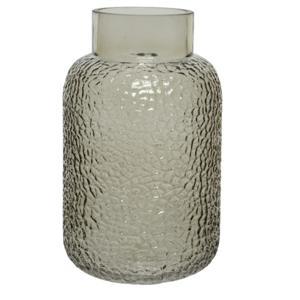 Decoris Bloemenvaas Delhi - misty transparant groen - glas - D16 x H 27 cm