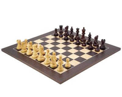 Atlantische Rozenhouten Schaakset