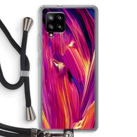 Phoenix: Samsung Galaxy A42 5G Transparant Hoesje met koord