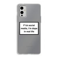 I'm dope: OnePlus 9 Transparant Hoesje