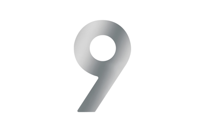 Metafranc Huisnummer 9 A2 120Mm - WU0424087