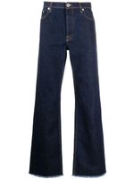 Lanvin mid-rise straight-leg jeans - Bleu - thumbnail