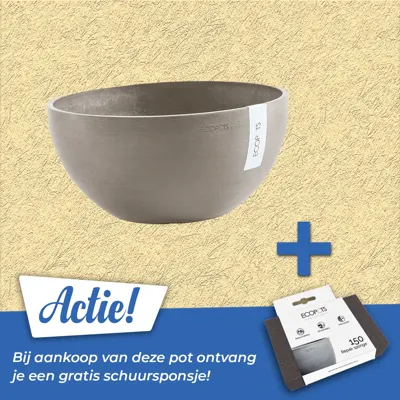 Pot brussels d35cm taupe