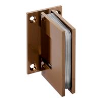 BRAUER Wandscharnier 2 stuks PVD koper geborsteld