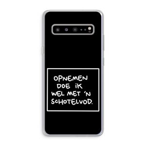 Schotelvod: Samsung Galaxy S10 5G Transparant Hoesje