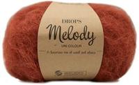 Drops Melody Uni Colour 019 Steenrood