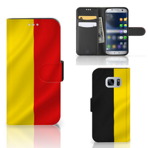 Samsung Galaxy S7 Bookstyle Case Belgische Vlag