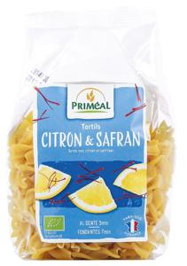 Primeal Fusilli tortils citroen safraan bio