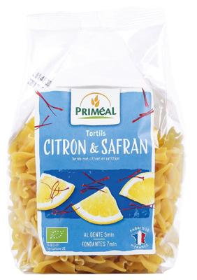 Primeal Fusilli tortils citroen safraan bio