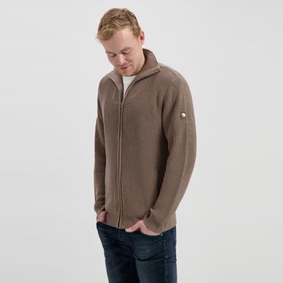 Travelin&apos; Men - mock neck - Zand - Maat XXL