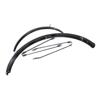 Falkx spatborden set 28x1 5/8x1 3/8 zwart