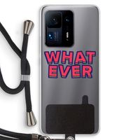 Whatever: Xiaomi Mi Mix 4 Transparant Hoesje met koord