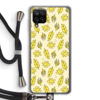 Herfst: Samsung Galaxy A12 Transparant Hoesje met koord Herfst: Samsung Galaxy A12 Transparant Hoesje met koord