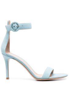 Gianvito Rossi sandales à boucles - Bleu