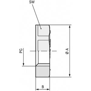 LAPP 52000140 SKINDICHT GMK PG 13,5 RAL 7035 LGY Contramoer PG13.5 Polystereen (EPS) Grijs-wit (RAL 7035) 100 stuk(s)