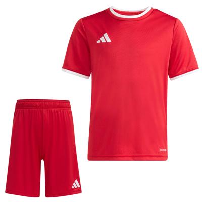 adidas Entrada 26 Voetbaltenue Kids Rood Wit