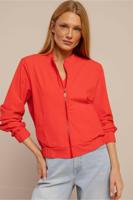 Studio Anneloes Benja Bomber Jacket 13671 Jackets 2800 Coral Red