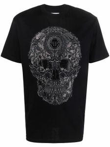 Philipp Plein t-shirt à imprimé baroque - Noir