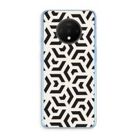 Crazy pattern: OnePlus 7T Transparant Hoesje