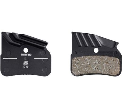 Shimano schijfremblokset n03a resin met koelvinnen