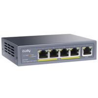 Cudy GS1005P netwerk-switch Gigabit Ethernet (10/100/1000) Power over Ethernet (PoE) Grijs - thumbnail