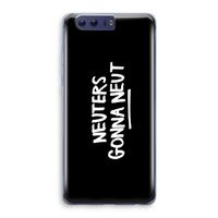 Neuters (zwart): Honor 9 Transparant Hoesje
