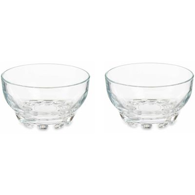 IJcoupes/ijs/dessert serveer schaaltjes - set 12x stuks - kristal glas - 275 ml
