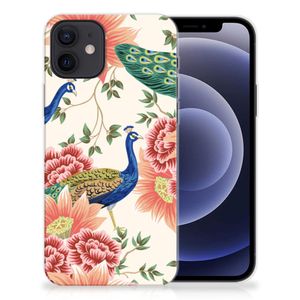 TPU Hoesje voor iPhone 12 | 12 Pro (6.1") Pink Peacock