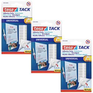 tesa TACK Kneedlijm 59405-00500-01 Wit 240 stuk(s)