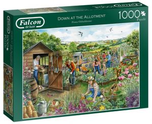 Falcon de luxe Down at the Allotment 1000 stukjes