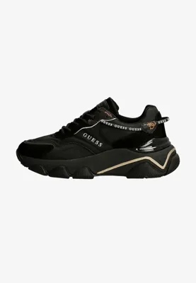 Guess Runner Micola Sneakers Dames Zwart - Maat 40 - Kleur: Zwart | Soccerfanshop