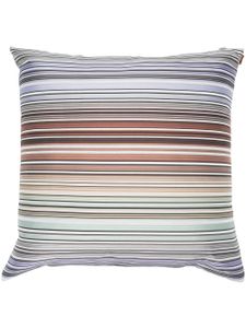 Missoni Home coussin à rayures 60 cm x 60 cm - Vert