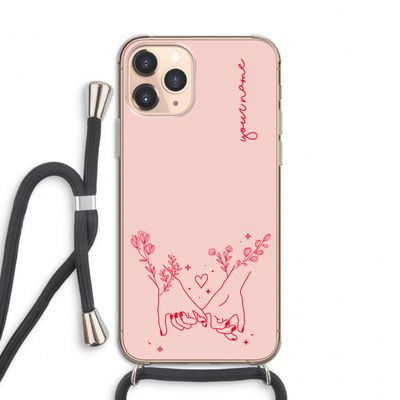Best Friends: iPhone 11 Pro Transparant Hoesje met koord