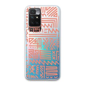 Marrakech Pink: Xiaomi Redmi 10 Transparant Hoesje