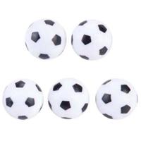 Tafelvoetbal balletjes - 5x stuks - D3 cm - mini voetballetjes