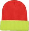 Korntex KX116 Two-Tone Beanie - Orange/Yellow - One Size