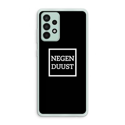 Negenduust black: Samsung Galaxy A52s 5G Transparant Hoesje