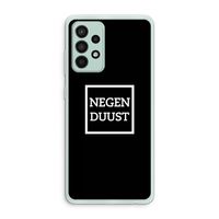 Negenduust black: Samsung Galaxy A52s 5G Transparant Hoesje