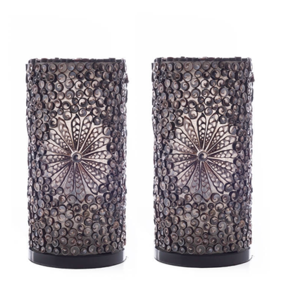 Tafellamp Dili Cilinder set 2 - Zwart
