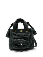 Jérôme Dreyfuss sac à bandoulière Billie Nano en cuir - Vert