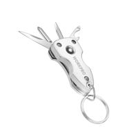 Multifunctionele sleutelhanger Workpro Zilverkleurig Staal