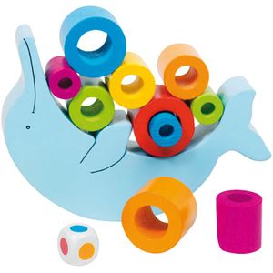 Houten Balansspel - Dolfijn