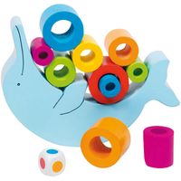 Houten Balansspel - Dolfijn