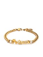 Alexander McQueen bracelet Graffiti en chaîne - Or