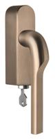 Formani Rivio by Gensler GL100-DKLOCK-O draaikiepgarnituur afsluitbaar linksdraaiend - PVD licht brons